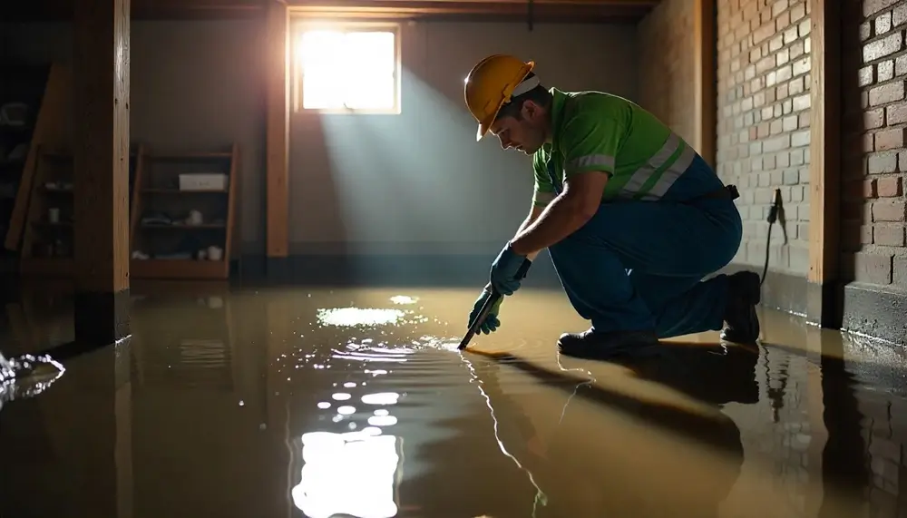 Professional water damage restoration services in Madisonville, TX